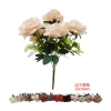 7-head sweet rose bouquet, realistic flower arrangement, plant wall, waterfall, wedding decoration, no need for maintenance Specification image